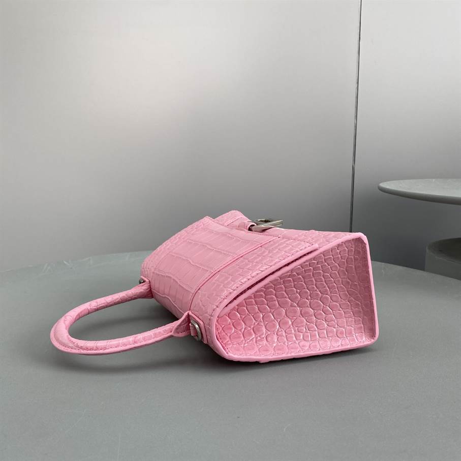 Women'S Hourglass Small Handbag In Light Pink - BHB11 - 9