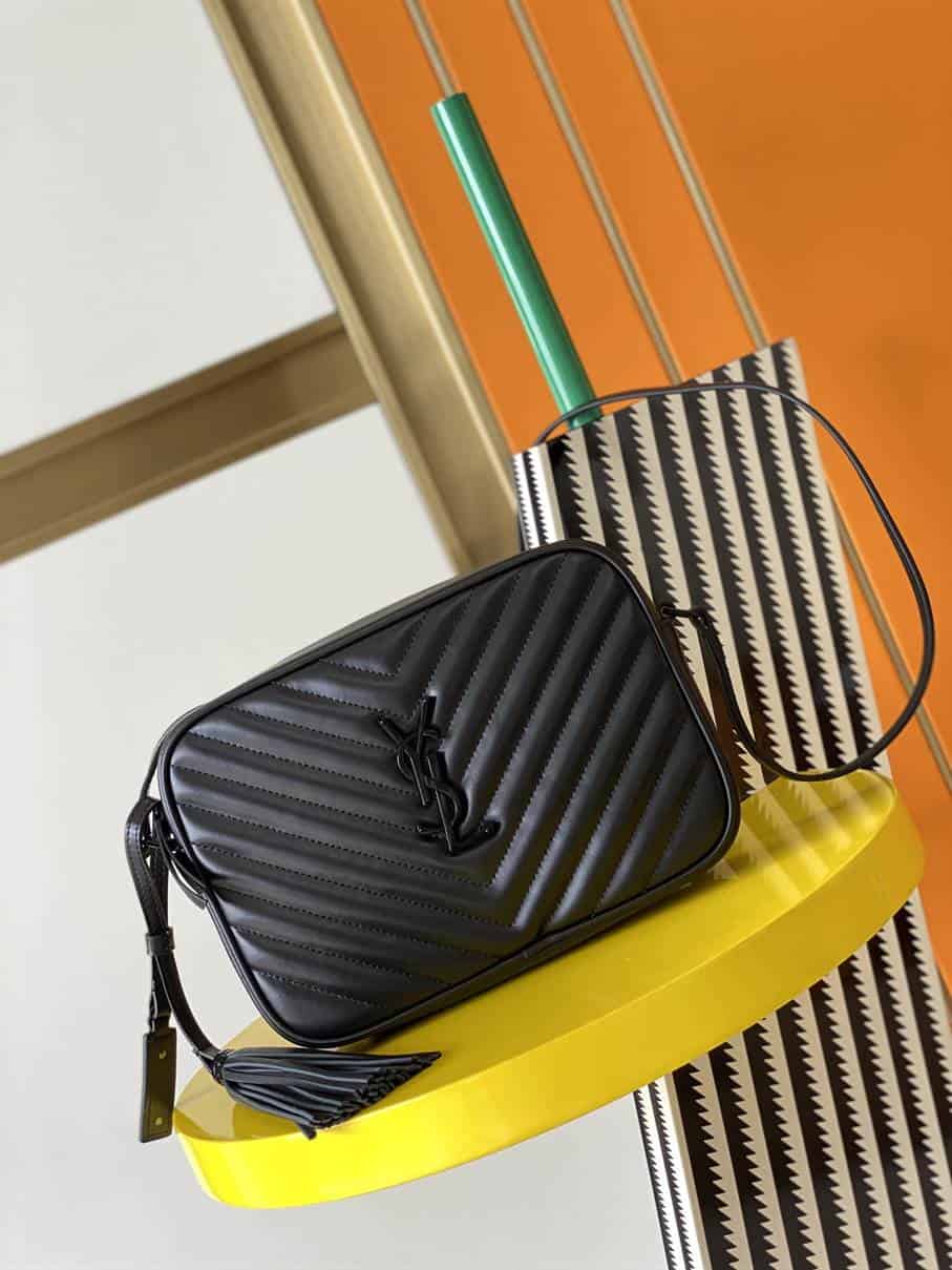 Lou Camera Bag In Quilted Leather - YPS01 - 2
