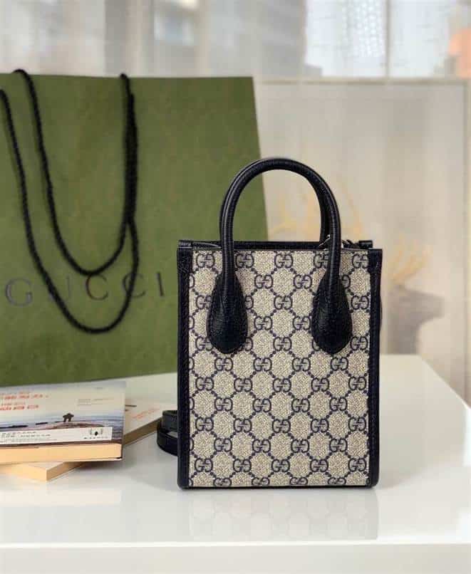 Mini tote bag with Interlocking G - GTB171 - 3