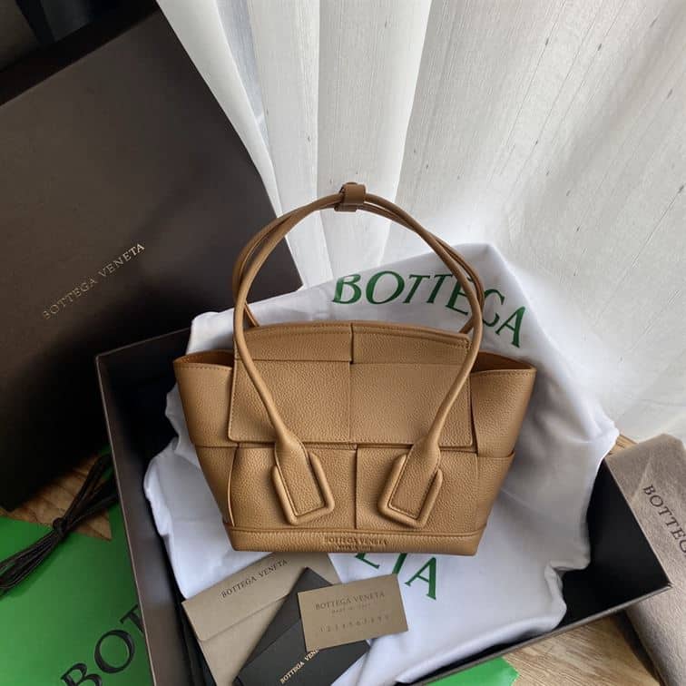 Bottega Veneta Women's Arco in Caramel - PBV29 - 10
