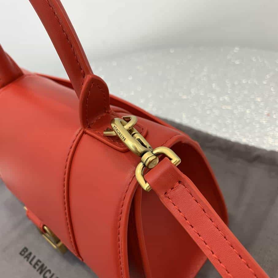 Women'S Hourglass Small Handbag In Red - BHB14 - 9