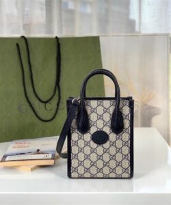 Mini tote bag with Interlocking G - GTB171 - 2