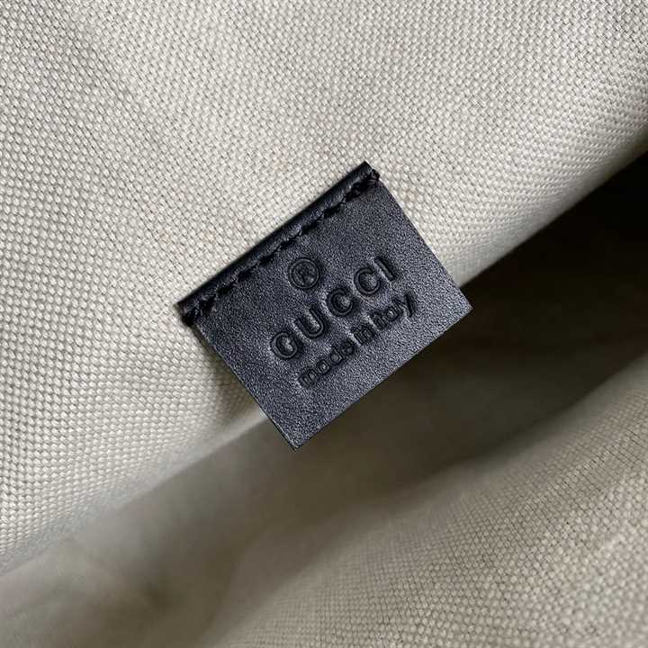 Gucci Black GG Embossed Belt Bag - GBB004 - 9
