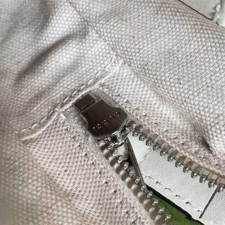 Gg Embossed Mini Bag In White Leather GMB016 - 6