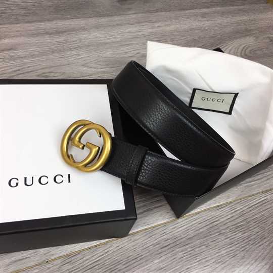 Gucci GG Interlocking Leather Belt - BPR003 - 2