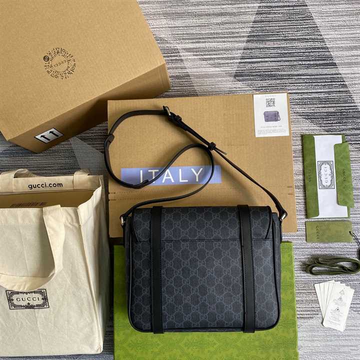 Gucci Black Men's Messenger Bag - GMB001 - 10