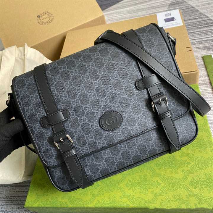 Gucci Black Men's Messenger Bag - GMB001 - 2