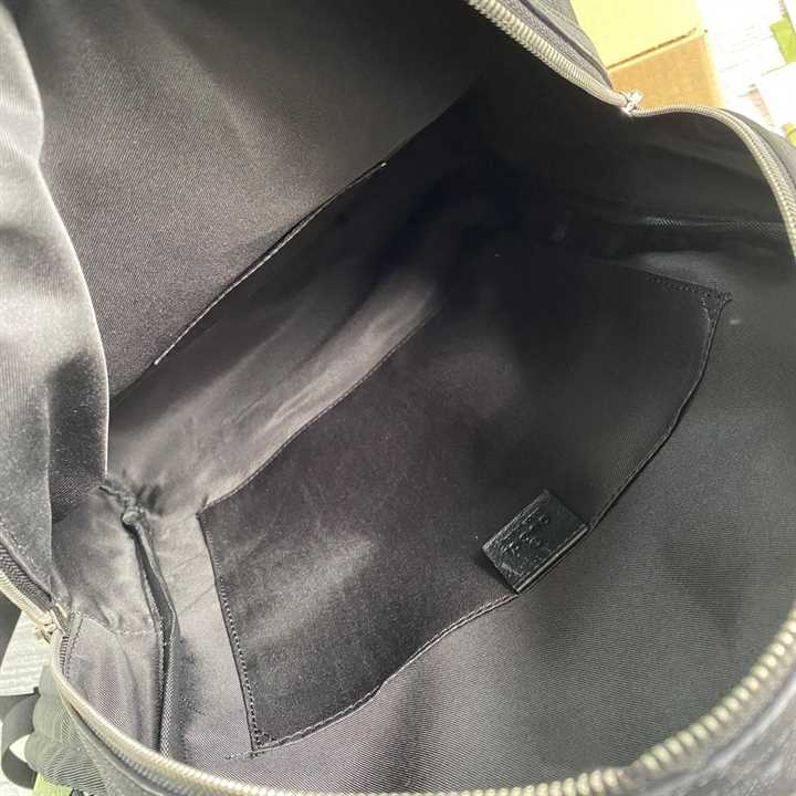 Gucci Off The Gird Backpack Black GG Nylon - GBP002 - 6