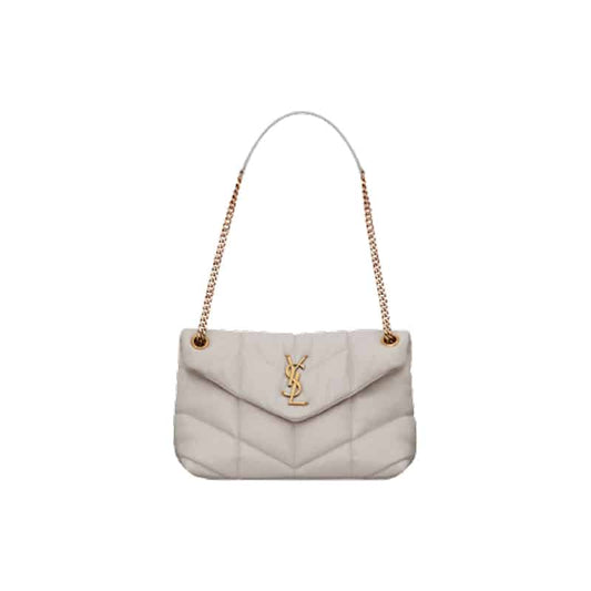 Puffer Small Bag In Quilted Lambskin - YPS03 - 1