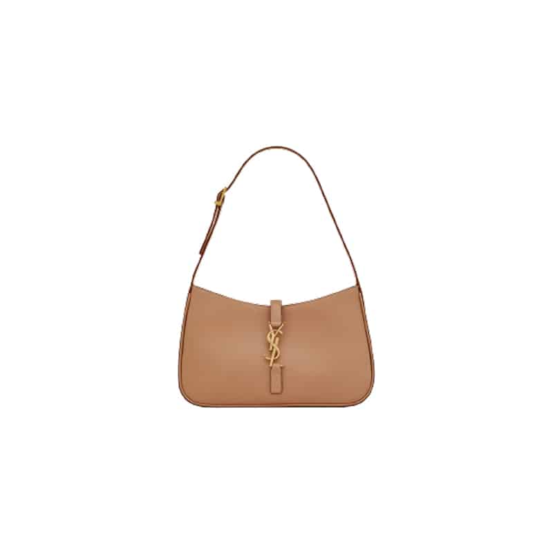 Le 5 À 7 Hobo Bag In Vegetable-Tanned Leather - YPS08 - 1