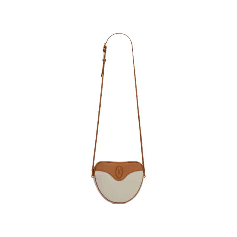 Monogramme Cœur Bag In Canvas And Vintage Leather - YPS15 - 1