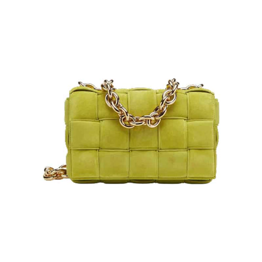 Bottega veneta Women's Chain Cassette in Kiwi - PBV02 - 1