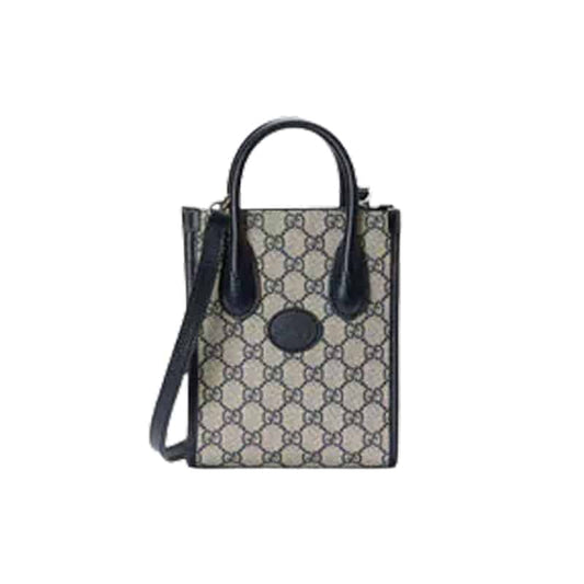 Mini tote bag with Interlocking G - GTB171 - 1