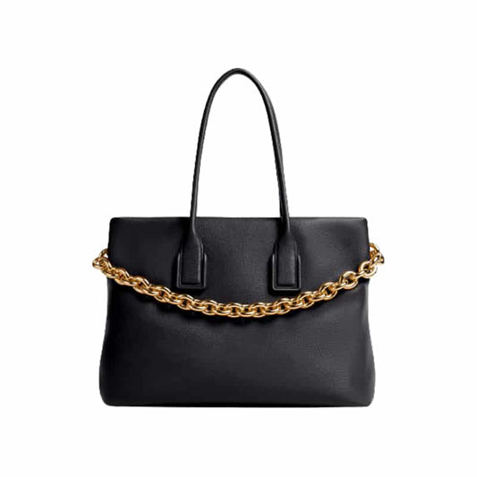 Bottega Veneta Women's Chain Tote in Black - PBV19 - 1