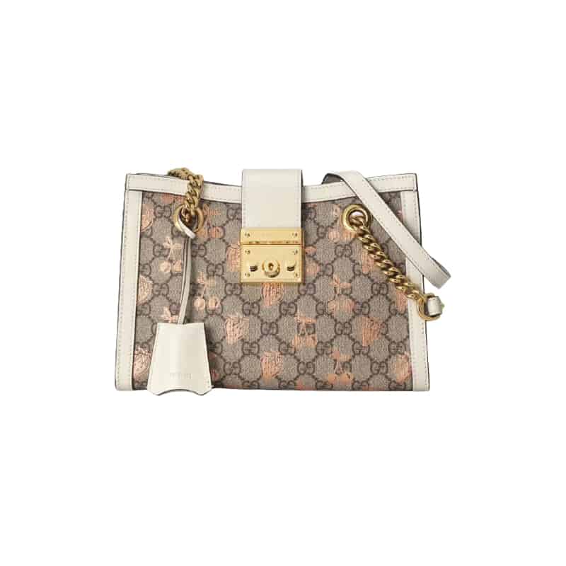 Padlock small berry tote bag - GTB112 - 1