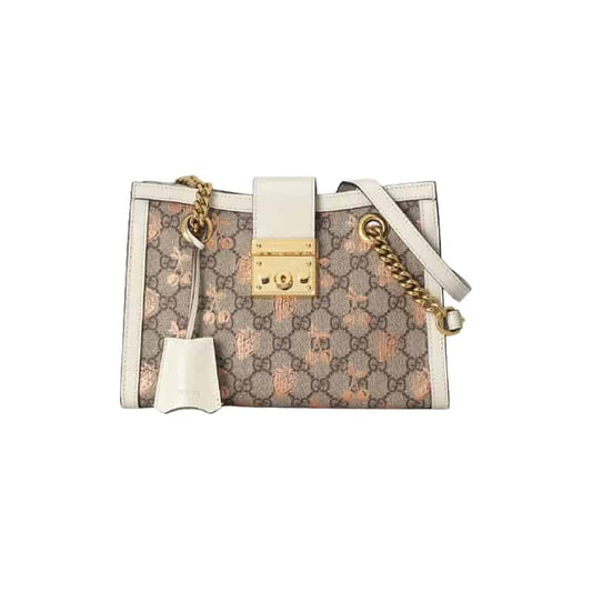 Padlock small berry tote bag - GTB112 - 1