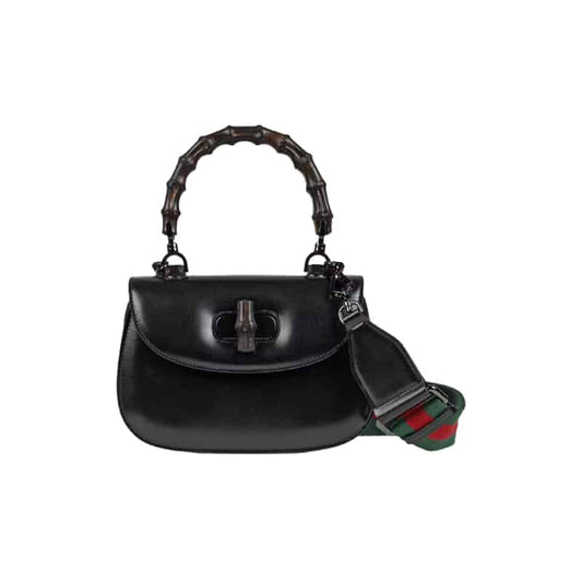Small top handle bag with Bamboo - GHB130 - 1