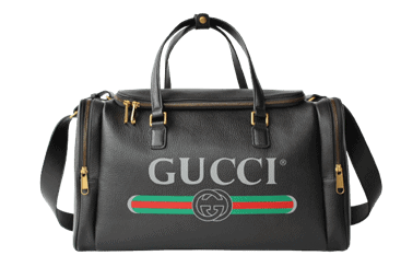 Men'S Gucci-Print Leather Duffel Bag - GDB57 - 2