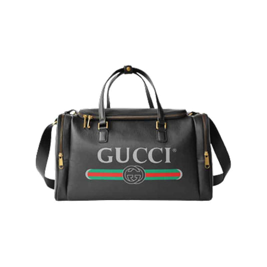 Men'S Gucci-Print Leather Duffel Bag - GDB57 - 1