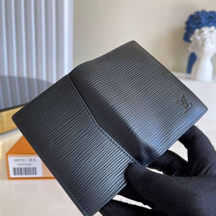 Louis Vuitton Pocket Organizer Black EPI Leather - WPR006 - 5