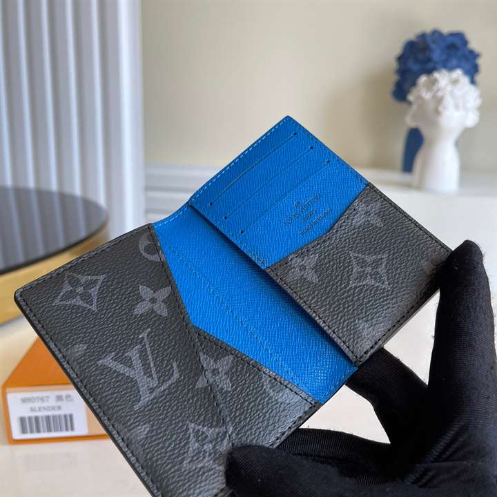 Louis Vuitton Pocket Organizer Black EPI Leather - WPR006 - 6