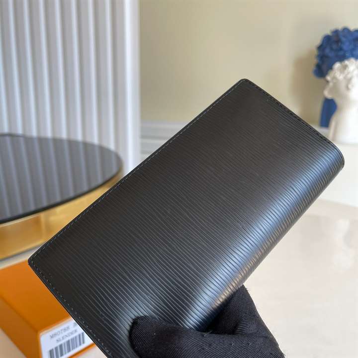 Louis Vuitton Brazza Wallet Black EPI Leather - WPR005 - 4