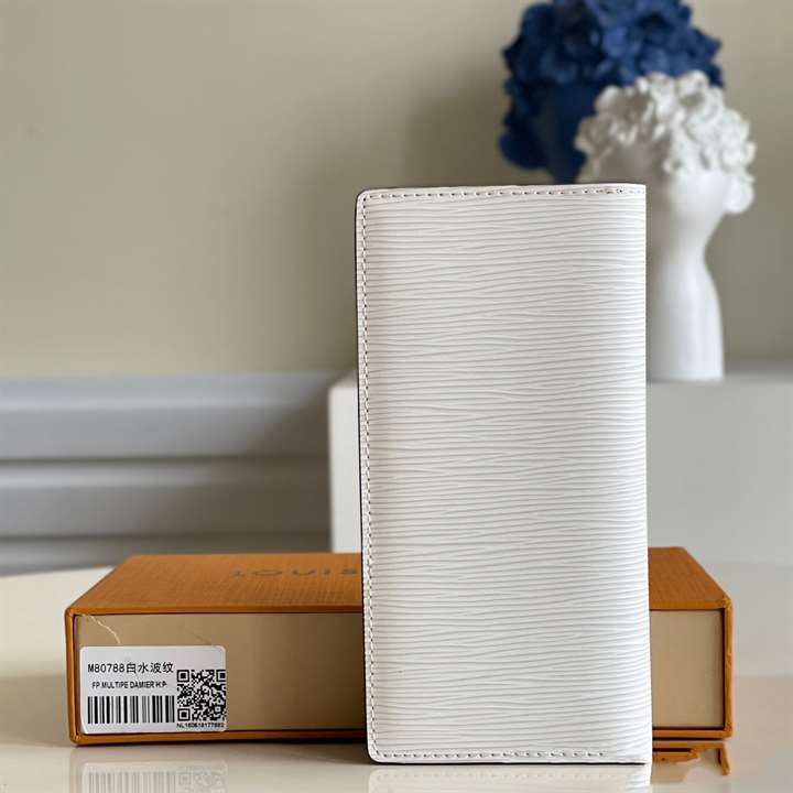 Louis Vuitton Brazza Wallet White EPI Leather - WPR008 - 3
