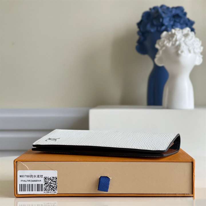 Louis Vuitton Brazza Wallet White EPI Leather - WPR008 - 4