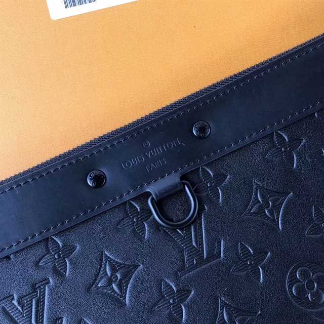 Louis Vuitton Discovery Pochette Monogram Shadow Leather LP51 - 6