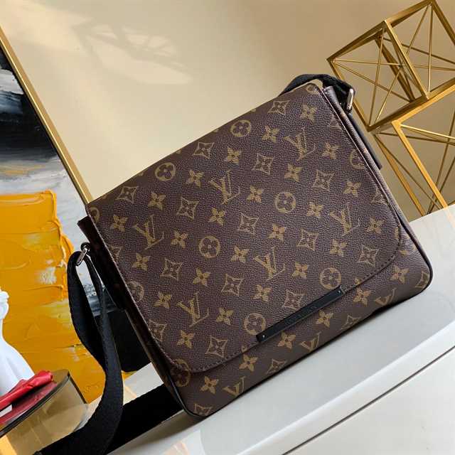 Louis Vuitton District Pm Messenger Bag Monogram Macassar Canvas LMB022 - 6
