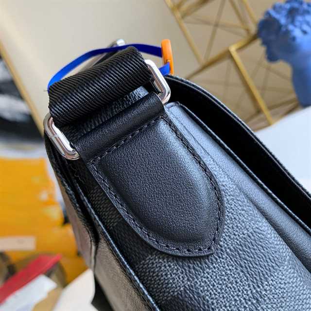 Louis Vuitton Flap Messenger Damier Graphite Canvas LMB035 - 8