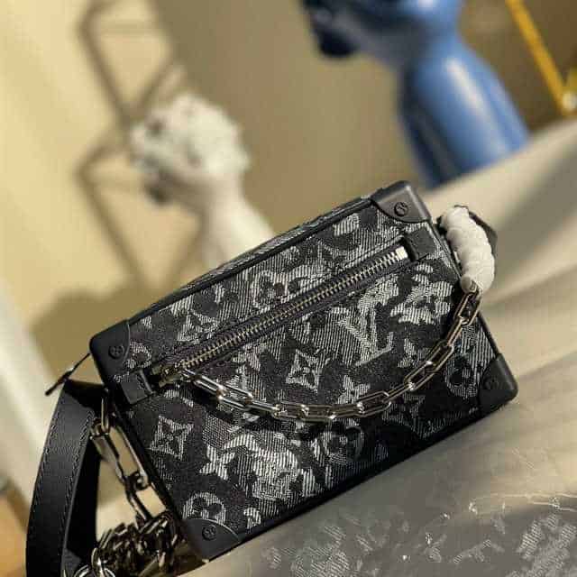 Louis Vuitton Mini Soft Trunk Monogram Tapestry Canvas LMB040 - 2