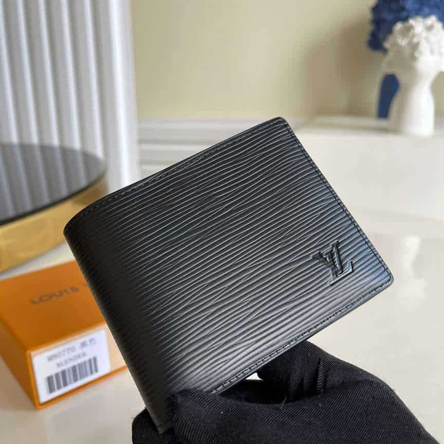 Louis Vuitton Multiple Wallet Black EPI Leather - WPR003 - 2