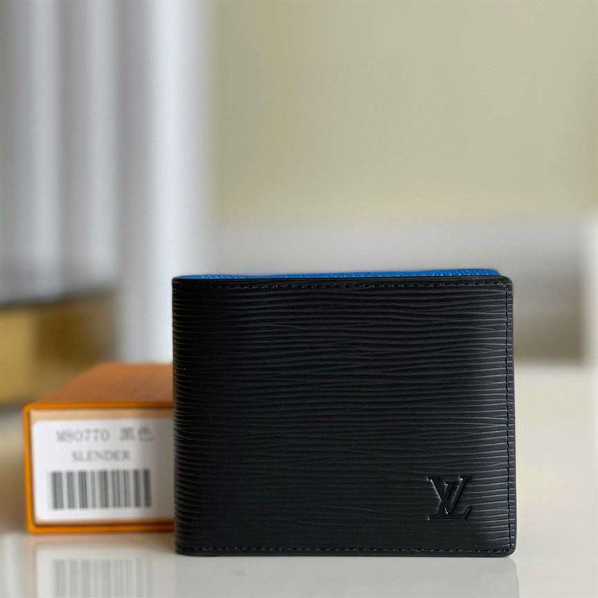 Louis Vuitton Multiple Wallet Black EPI Leather - WPR003 - 4