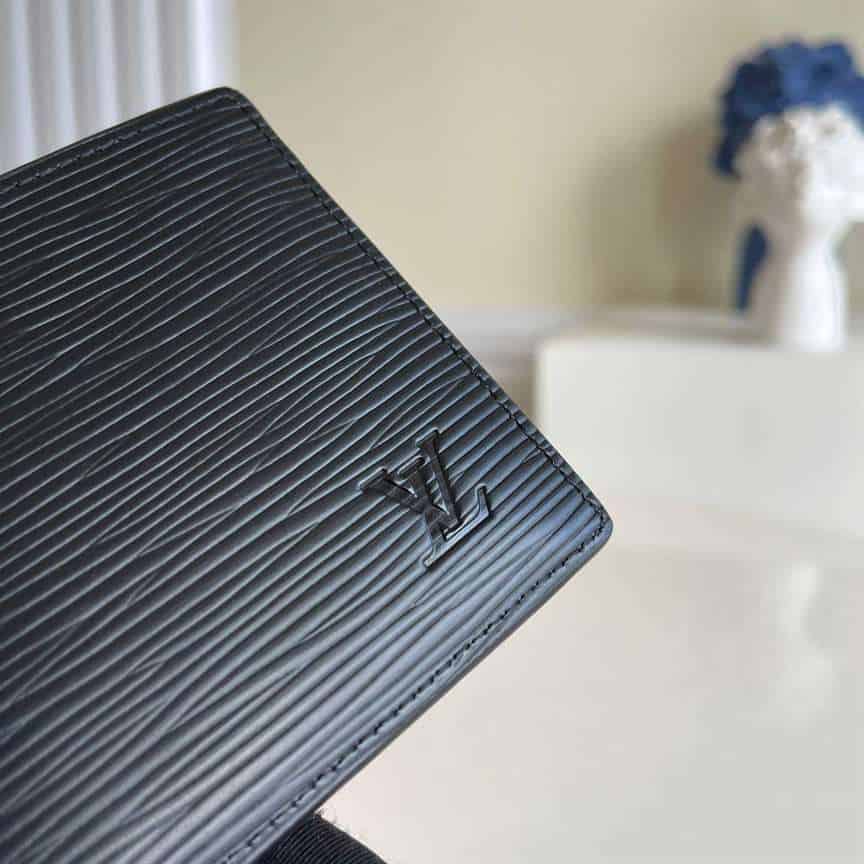 Louis Vuitton Multiple Wallet Black EPI Leather - WPR003 - 5
