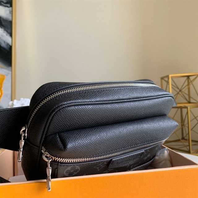 Louis Vuitton Outdoor Bumbag Taigarama In Black LBB042 - 7