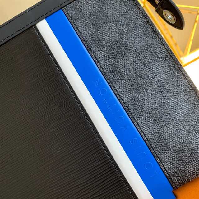 Louis Vuitton Pochette Voyage Mm Epi Damier Graphite LP60 - 5