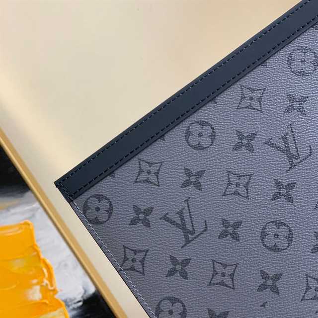 Louis Vuitton Pochette Voyage Mm Monogram Eclipse Canvas LP56 - 6