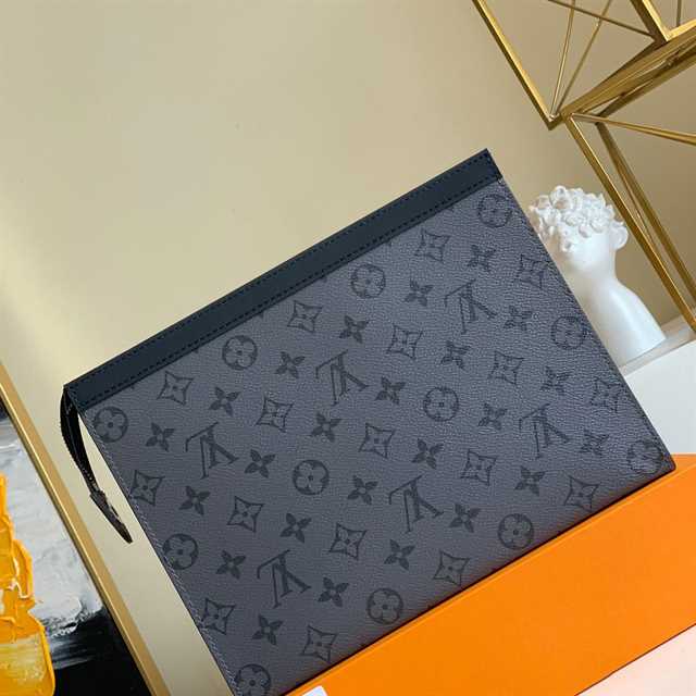 Louis Vuitton Pochette Voyage Mm Monogram Eclipse Canvas LP56 - 7