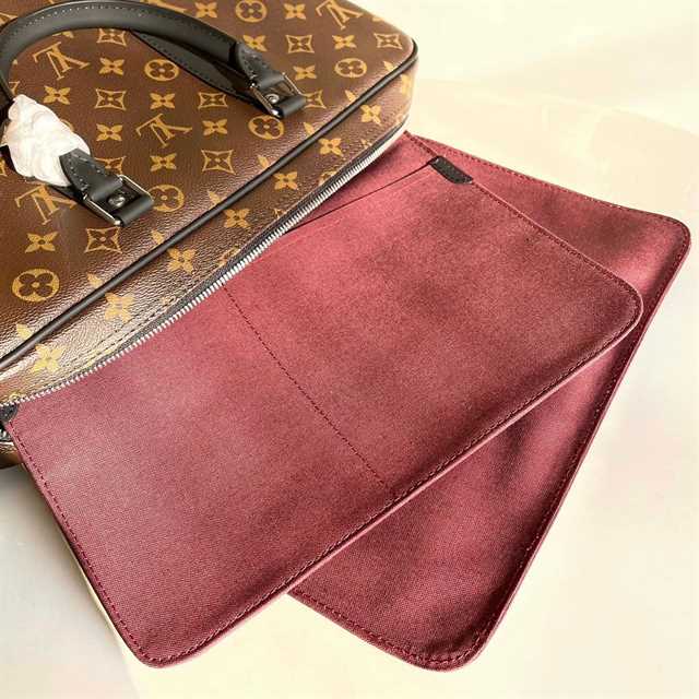 Louis Vuitton Porte-Documents Voyage Monogram Macassar Canvas LDB061 - 3