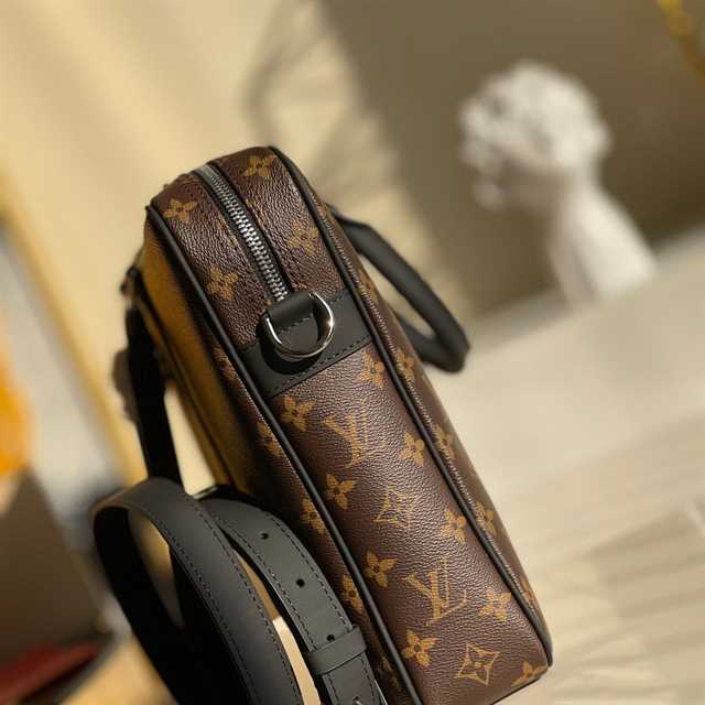 Louis Vuitton Porte-Documents Voyage Monogram Macassar Canvas LDB061 - 4