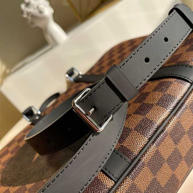 Louis Vuitton Porte-Documents Voyage Pm Monogram Macassar Canvas LDB062 - 3