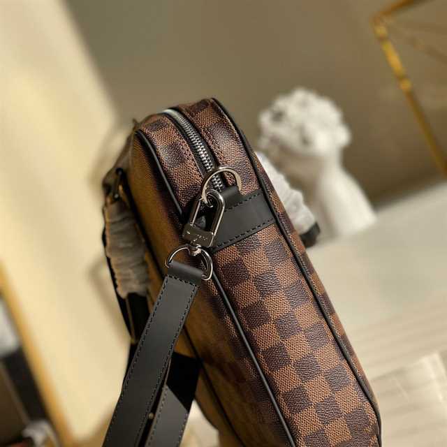 Louis Vuitton Porte-Documents Voyage Pm Monogram Macassar Canvas LDB062 - 8