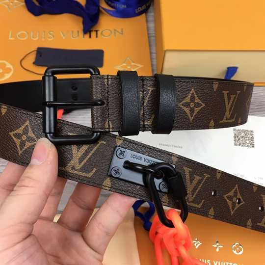 Louis Vuitton Signature Belt Monogram Chains 35MM Canvas - LBP009 - 2