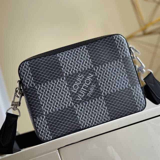 Louis Vuitton Trio Messenger Damier Graphite Canvas LMB027 - 3
