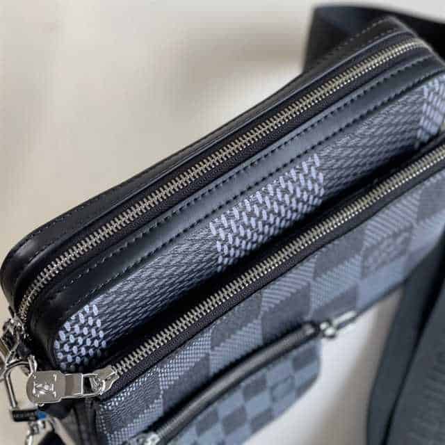 Louis Vuitton Trio Messenger Damier Graphite Canvas LMB027 - 7