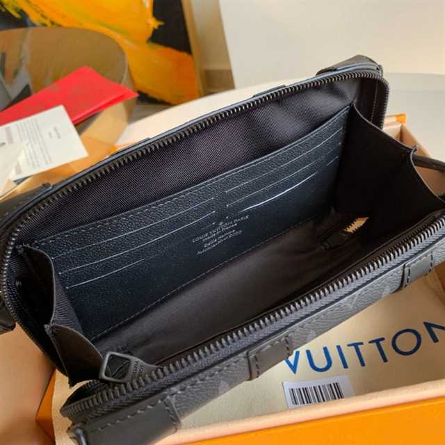 Louis Vuitton Trunk Wallet Monogram Eclipse Canvas LMB046 - 3