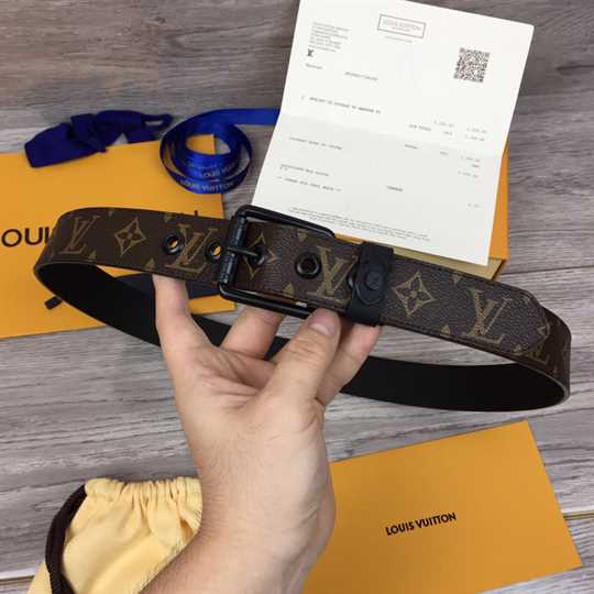 Louis Vuitton Voyager 35MM Belt Monogram Canvas - LBP008 - 2