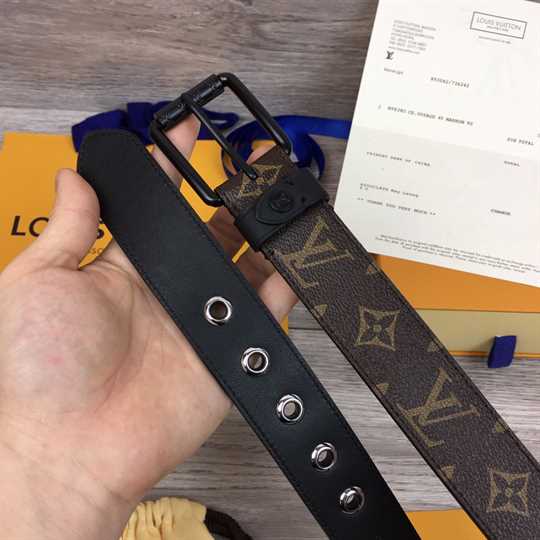 Louis Vuitton Voyager 35MM Belt Monogram Canvas - LBP008 - 3