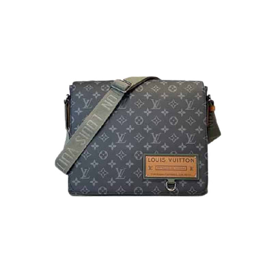 District Mm Messenger Bag Damier Ebene LMB018 - 1
